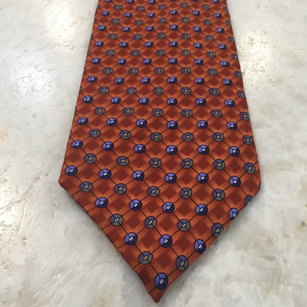 J. Z. RICHARDS Necktie, All Silk, Stain Proof, Hand Made in America, Extra Long